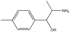 2-amino-1-(4-methylphenyl)propan-1-ol Struktur