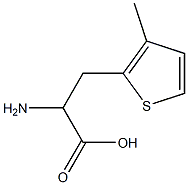 2-amino-3-(3-methylthien-2-yl)propanoic acid Struktur