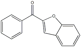 2-benzoyl-1-benzofuran Struktur