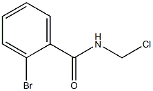 2-bromo-N-(chloromethyl)benzamide Struktur