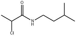 2-chloro-N-(3-methylbutyl)propanamide Struktur