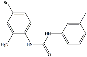 3-(2-amino-4-bromophenyl)-1-(3-methylphenyl)urea Struktur