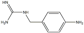 3-[(4-aminophenyl)methyl]guanidine Struktur