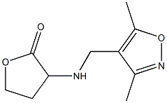 3-{[(3,5-dimethyl-1,2-oxazol-4-yl)methyl]amino}oxolan-2-one Struktur