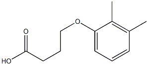 4-(2,3-dimethylphenoxy)butanoic acid Struktur