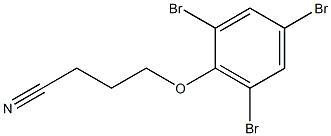 4-(2,4,6-tribromophenoxy)butanenitrile Struktur