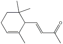 4-(2,6,6-trimethylcyclohex-2-en-1-yl)but-3-en-2-one Struktur