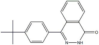 4-(4-tert-butylphenyl)-1,2-dihydrophthalazin-1-one Struktur