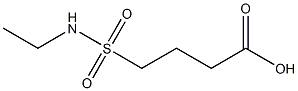 4-(ethylsulfamoyl)butanoic acid Struktur