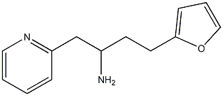 4-(furan-2-yl)-1-(pyridin-2-yl)butan-2-amine Struktur