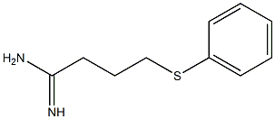 4-(phenylsulfanyl)butanimidamide Struktur