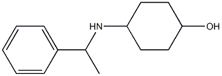 4-[(1-phenylethyl)amino]cyclohexan-1-ol Struktur