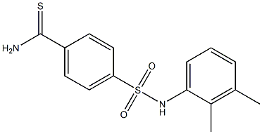 4-[(2,3-dimethylphenyl)sulfamoyl]benzene-1-carbothioamide Struktur