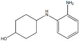 4-[(2-aminophenyl)amino]cyclohexan-1-ol Struktur