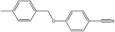 4-[(4-methylphenyl)methoxy]benzonitrile Struktur