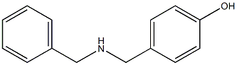 4-[(benzylamino)methyl]phenol Struktur