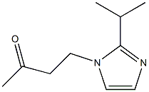 4-[2-(propan-2-yl)-1H-imidazol-1-yl]butan-2-one Struktur