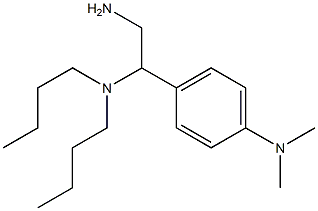 4-[2-amino-1-(dibutylamino)ethyl]-N,N-dimethylaniline Struktur