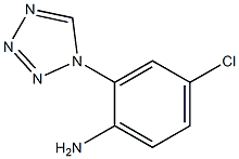 4-chloro-2-(1H-tetrazol-1-yl)aniline Struktur