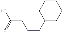 4-cyclohexylbutanoic acid Struktur