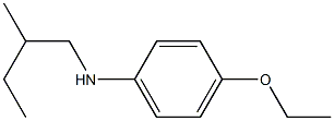 4-ethoxy-N-(2-methylbutyl)aniline Struktur