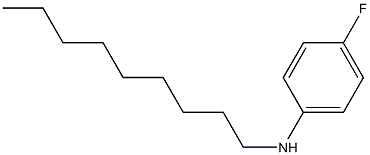 4-fluoro-N-nonylaniline Struktur