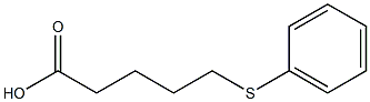 5-(phenylsulfanyl)pentanoic acid Struktur