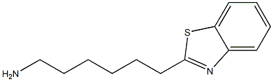 6-(1,3-benzothiazol-2-yl)hexan-1-amine Struktur