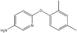 6-(2,4-dimethylphenoxy)pyridin-3-amine Struktur