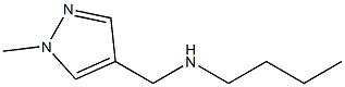 butyl[(1-methyl-1H-pyrazol-4-yl)methyl]amine Struktur