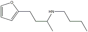 butyl[4-(furan-2-yl)butan-2-yl]amine Struktur