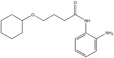 N-(2-aminophenyl)-4-(cyclohexyloxy)butanamide Struktur