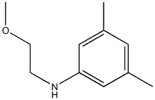 N-(2-methoxyethyl)-3,5-dimethylaniline Struktur