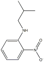 N-(2-methylpropyl)-2-nitroaniline Struktur