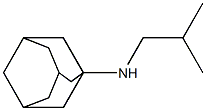 N-(2-methylpropyl)adamantan-1-amine Struktur