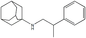 N-(2-phenylpropyl)adamantan-1-amine Struktur