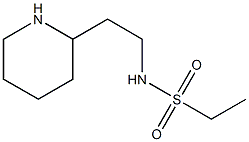 N-(2-piperidin-2-ylethyl)ethanesulfonamide Struktur