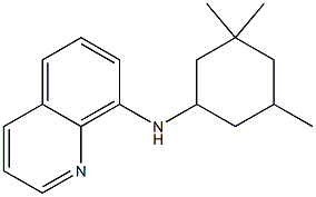 N-(3,3,5-trimethylcyclohexyl)quinolin-8-amine Struktur