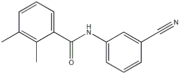 N-(3-cyanophenyl)-2,3-dimethylbenzamide Struktur