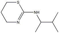 N-(3-methylbutan-2-yl)-5,6-dihydro-4H-1,3-thiazin-2-amine Struktur