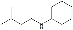 N-(3-methylbutyl)cyclohexanamine Struktur