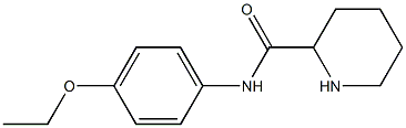 N-(4-ethoxyphenyl)piperidine-2-carboxamide Struktur