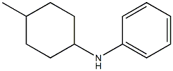 N-(4-methylcyclohexyl)aniline Struktur