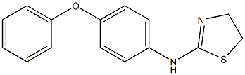 N-(4-phenoxyphenyl)-4,5-dihydro-1,3-thiazol-2-amine Struktur