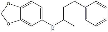 N-(4-phenylbutan-2-yl)-2H-1,3-benzodioxol-5-amine Struktur