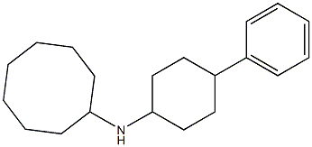 N-(4-phenylcyclohexyl)cyclooctanamine Struktur