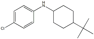 N-(4-tert-butylcyclohexyl)-4-chloroaniline Struktur