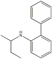 N-(butan-2-yl)-2-phenylaniline Struktur