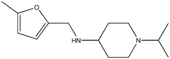 N-[(5-methylfuran-2-yl)methyl]-1-(propan-2-yl)piperidin-4-amine Struktur