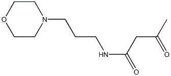 N-[3-(morpholin-4-yl)propyl]-3-oxobutanamide Struktur